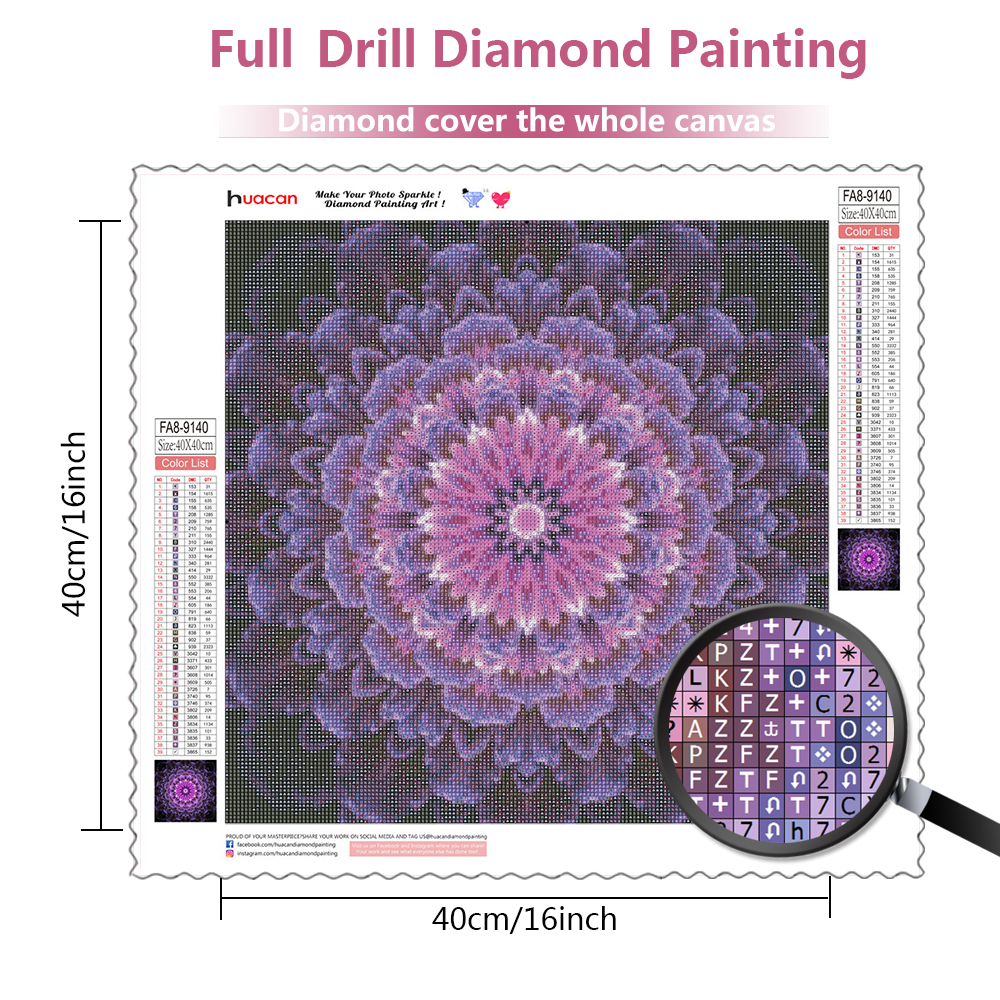 Frameless, 5d Diy Diamond Pain - Embroidery Flower recensione e prezzo