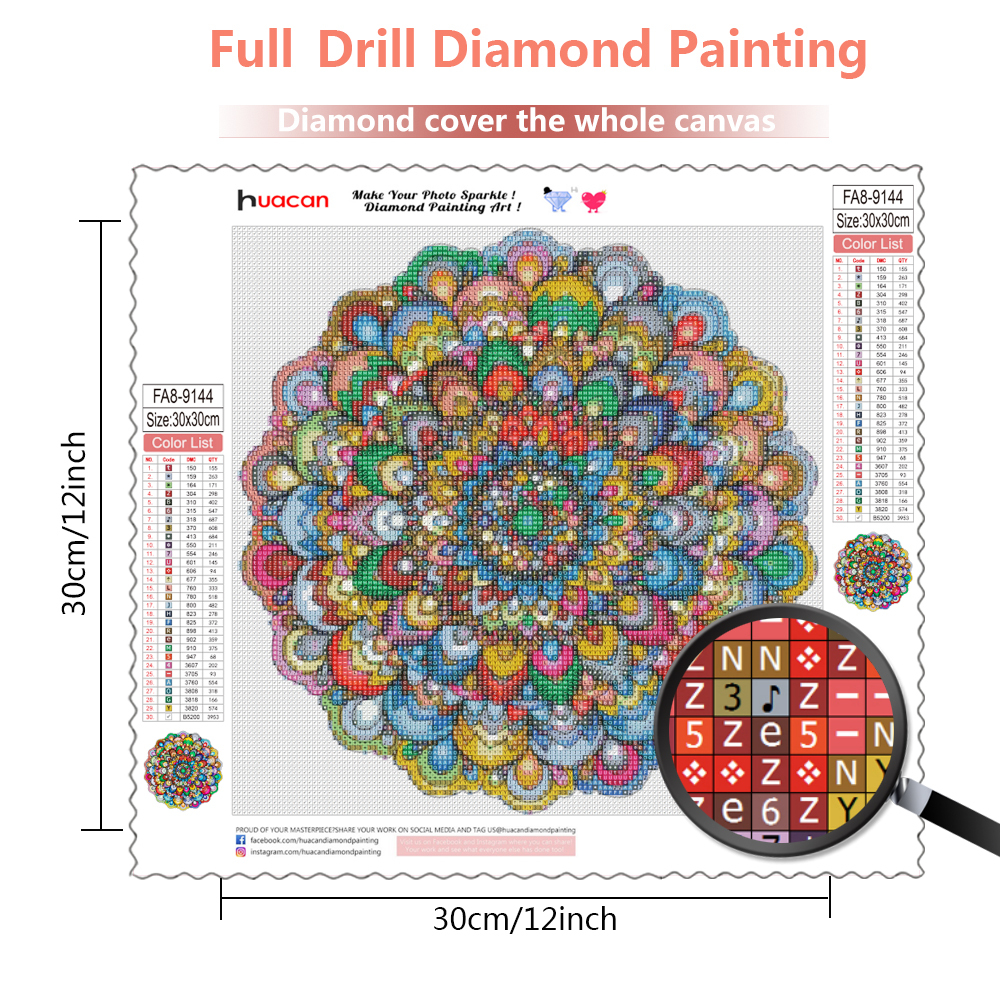 Frameless, 5d Diy Diamond Pain - Embroidery Flower recensione e prezzo