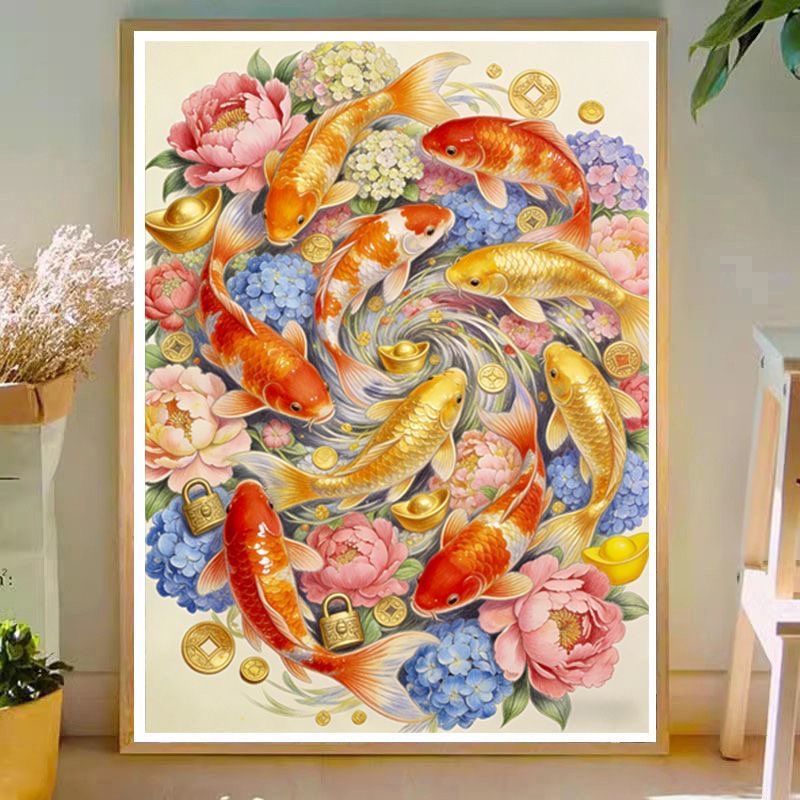 Goldfish 9CT 11CT Embroidery D - Embroidery X Stitch recensione e prezzo