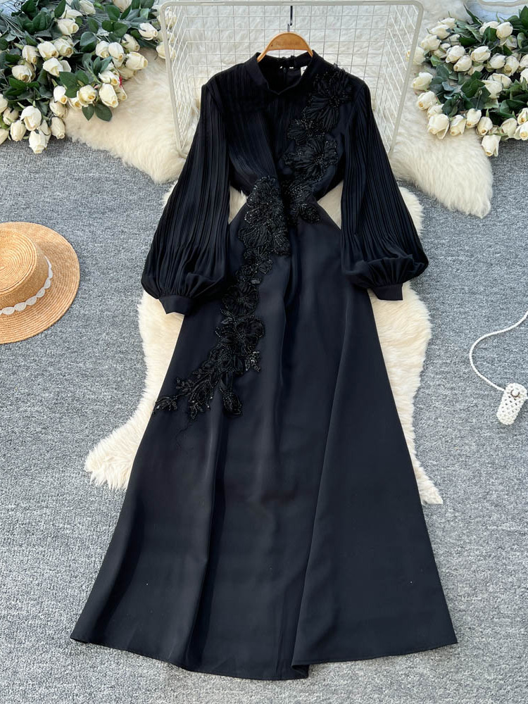 Elegant Long Sleeve Embroidere - Embroidery Hoop Stand recensione e prezzo