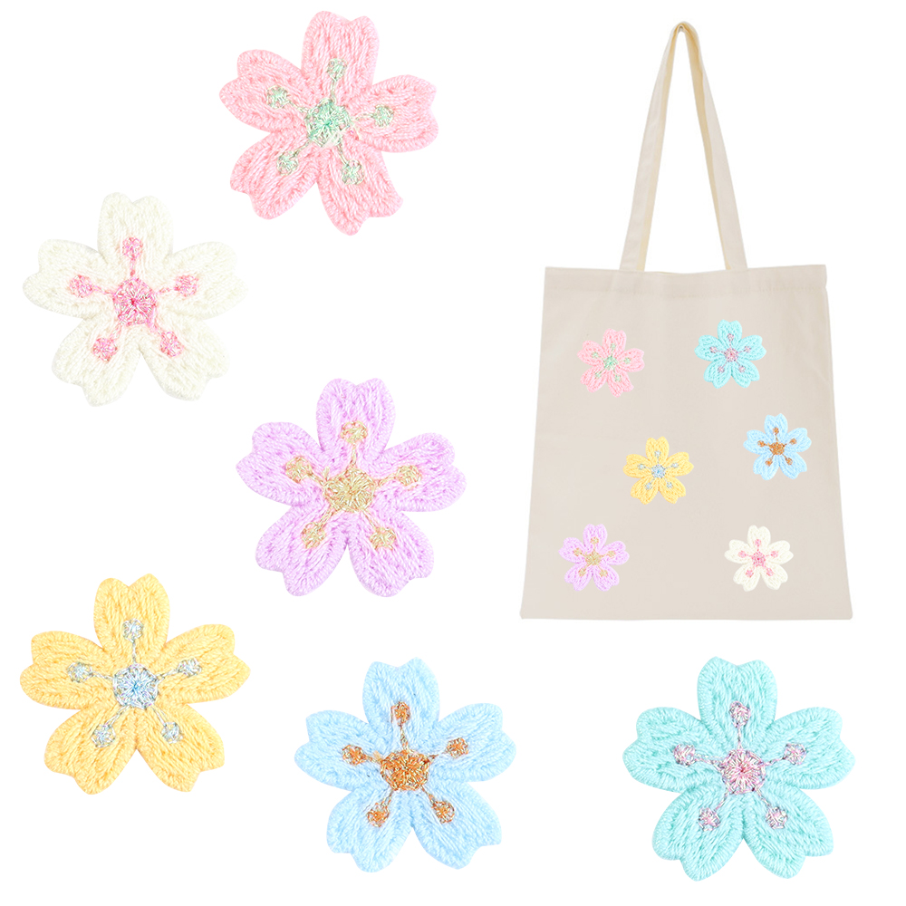 20pcs/lot Colorful 2.4cm Embro - Embroidery Cloth recensione e prezzo