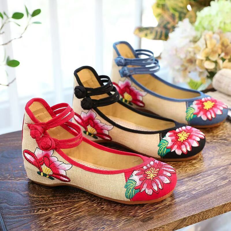 Woman Wedges Embroidered Cloth - Embroidery Cloth recensione e prezzo