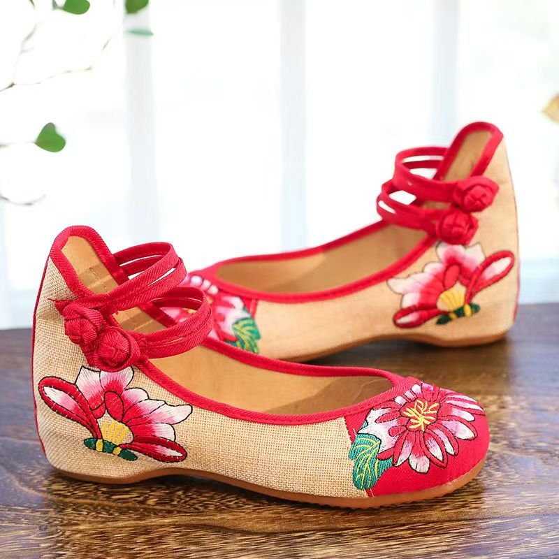 Woman Wedges Embroidered Cloth - Embroidery Cloth recensione e prezzo