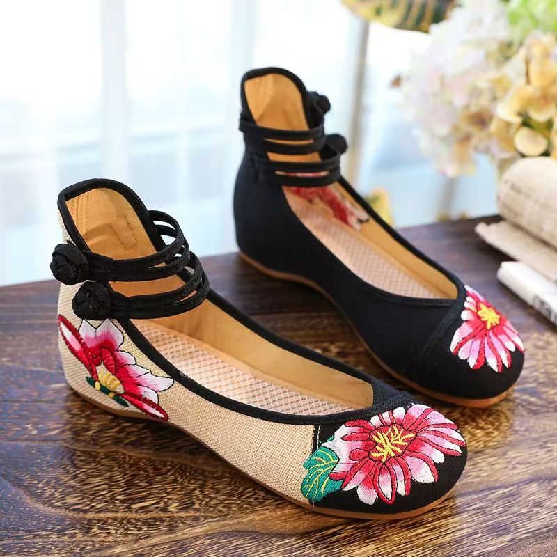 Woman Wedges Embroidered Cloth - Embroidery Cloth recensione e prezzo