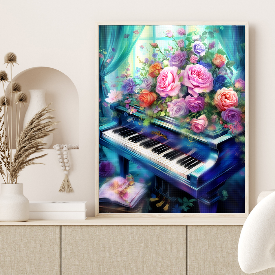 1pc frameless  Diamond Paintin - Embroidery Flower recensione e prezzo