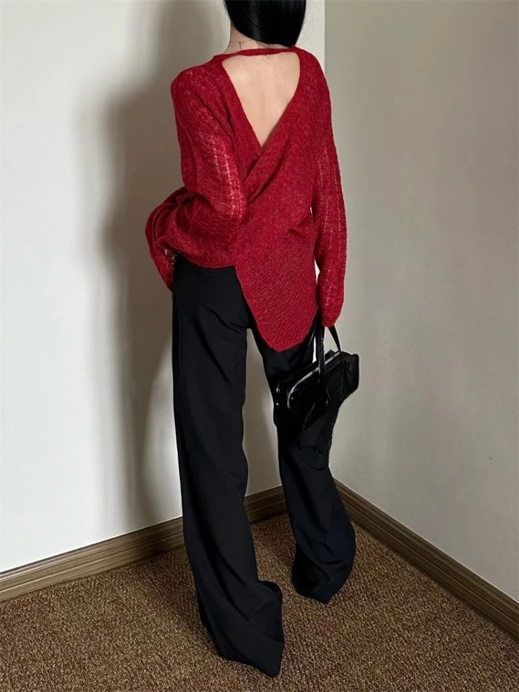 Y2K See-Through Knitted Women' - Embroidery Shirt recensione e prezzo