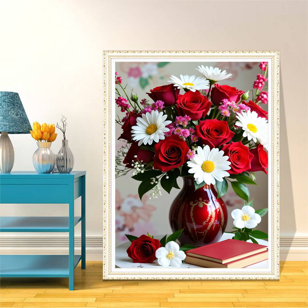 5D DIY Diamond Embroidery Rose - Embroidery Flower recensione e prezzo