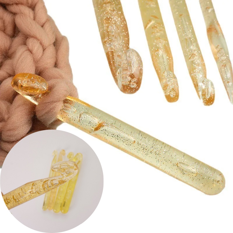 Large Transparent Yellow Cryst - Embroidery Service recensione e prezzo